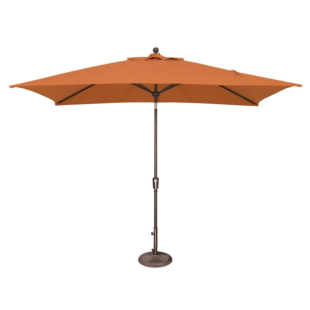 SimplyShade Catalina 10-foot Rectangle Push Button Tilt Umbrella