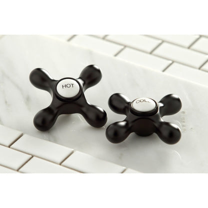 Kingston Brass Heritage Bridge Kitchen Faucet with Brass Sprayer