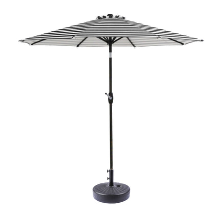 Holme 9-foot Patio Umbrella and Base Stand