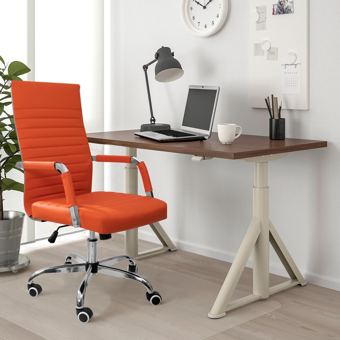 Homall Ribbed Office Chair Computer Desk Chair