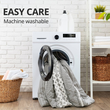 INK+IVY Imani Cotton Printed Comforter Set with Chenille