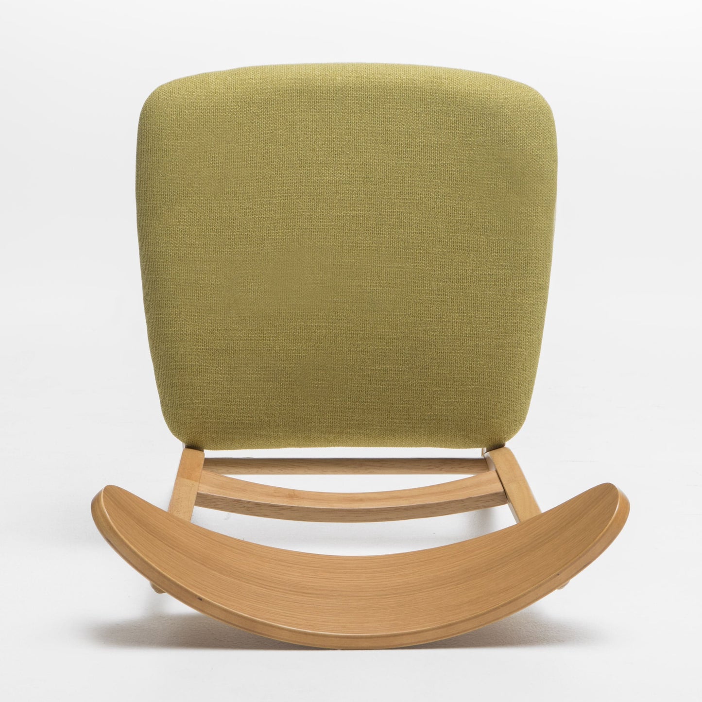 Abrielle Mid-Century Modern Upholstered Rubberwood Dining Chair (Set of 2) by Christopher Knight Home