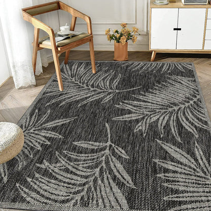 Indoor/Outdoor Area Rug/ Runner/ Doormat -Machine Washable, Weather and UV Resistant-Waterproof-Liana