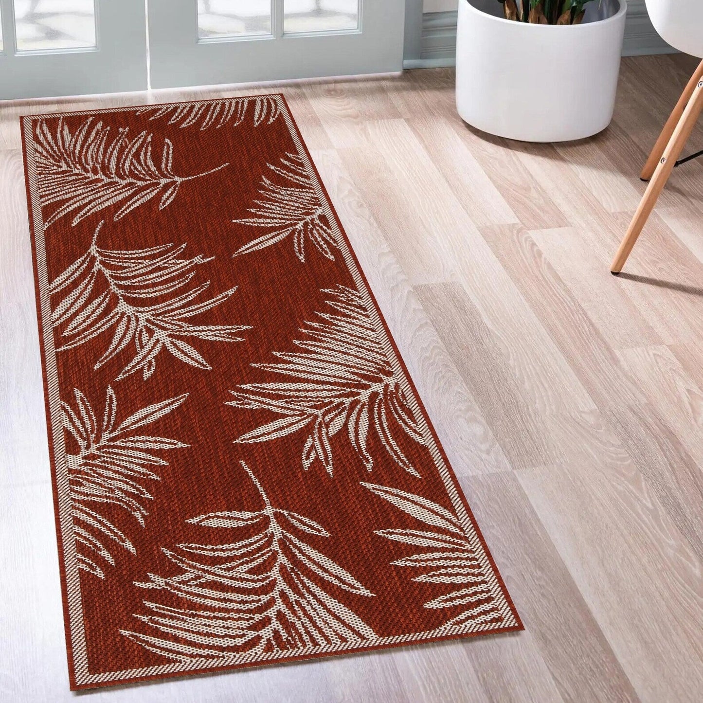 Indoor/Outdoor Area Rug/ Runner/ Doormat -Machine Washable, Weather and UV Resistant-Waterproof-Liana