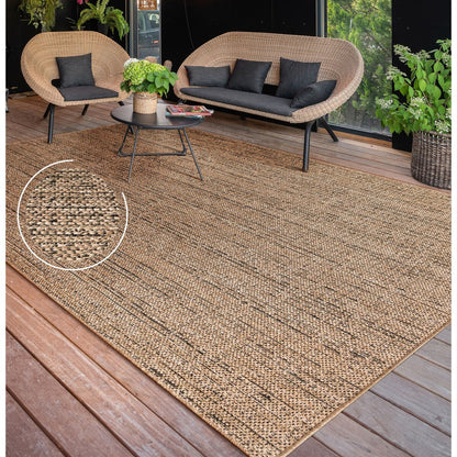 Indoor & Outdoor Rug in Mottled Nature Look