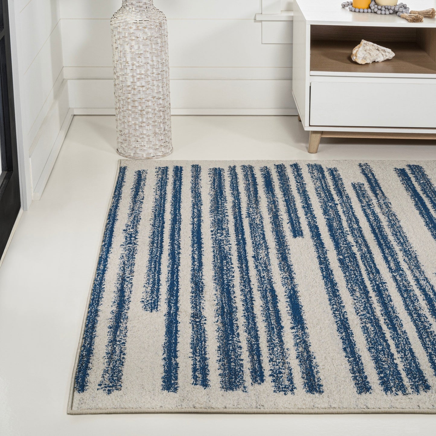 JONATHAN Y Aksil Modern Berber Stripe Area Rug