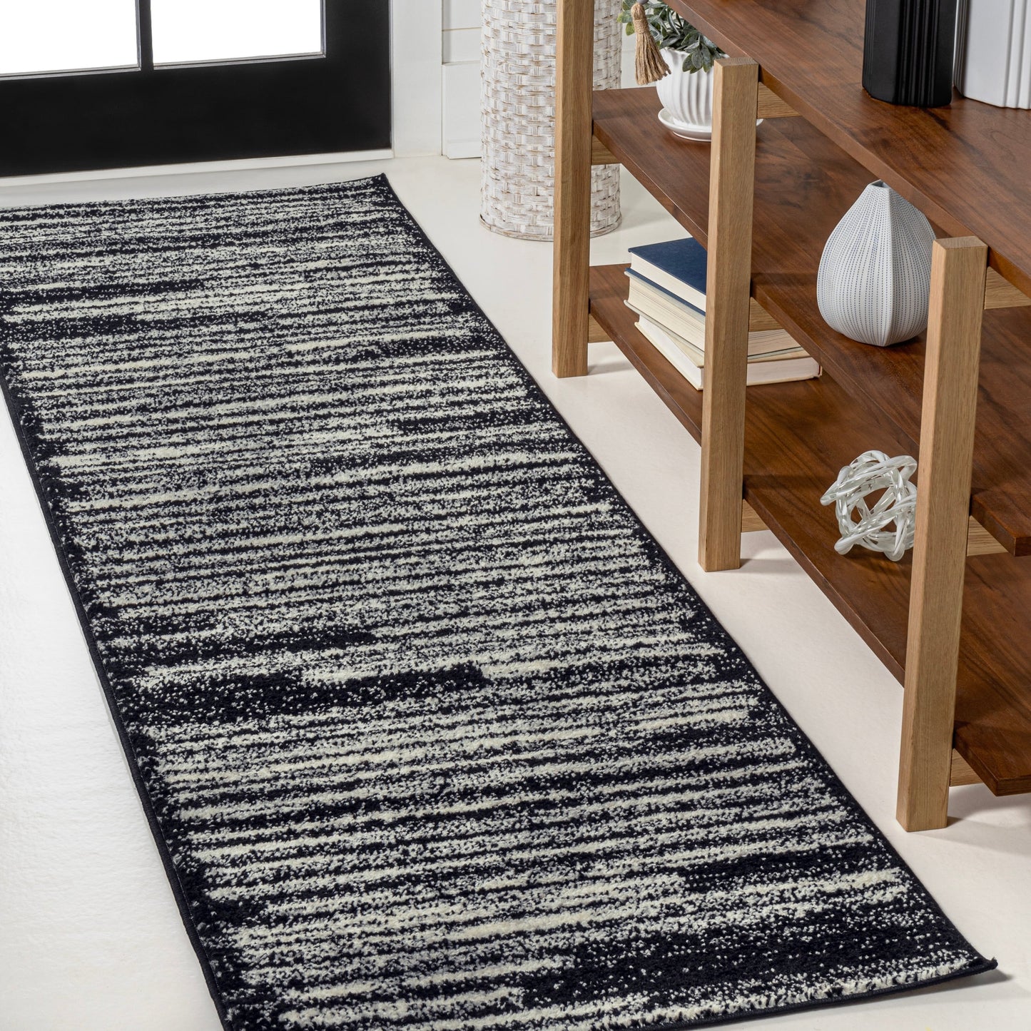 JONATHAN Y Aksil Modern Berber Stripe Area Rug