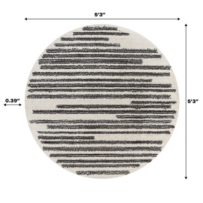 JONATHAN Y Aksil Modern Berber Stripe Area Rug