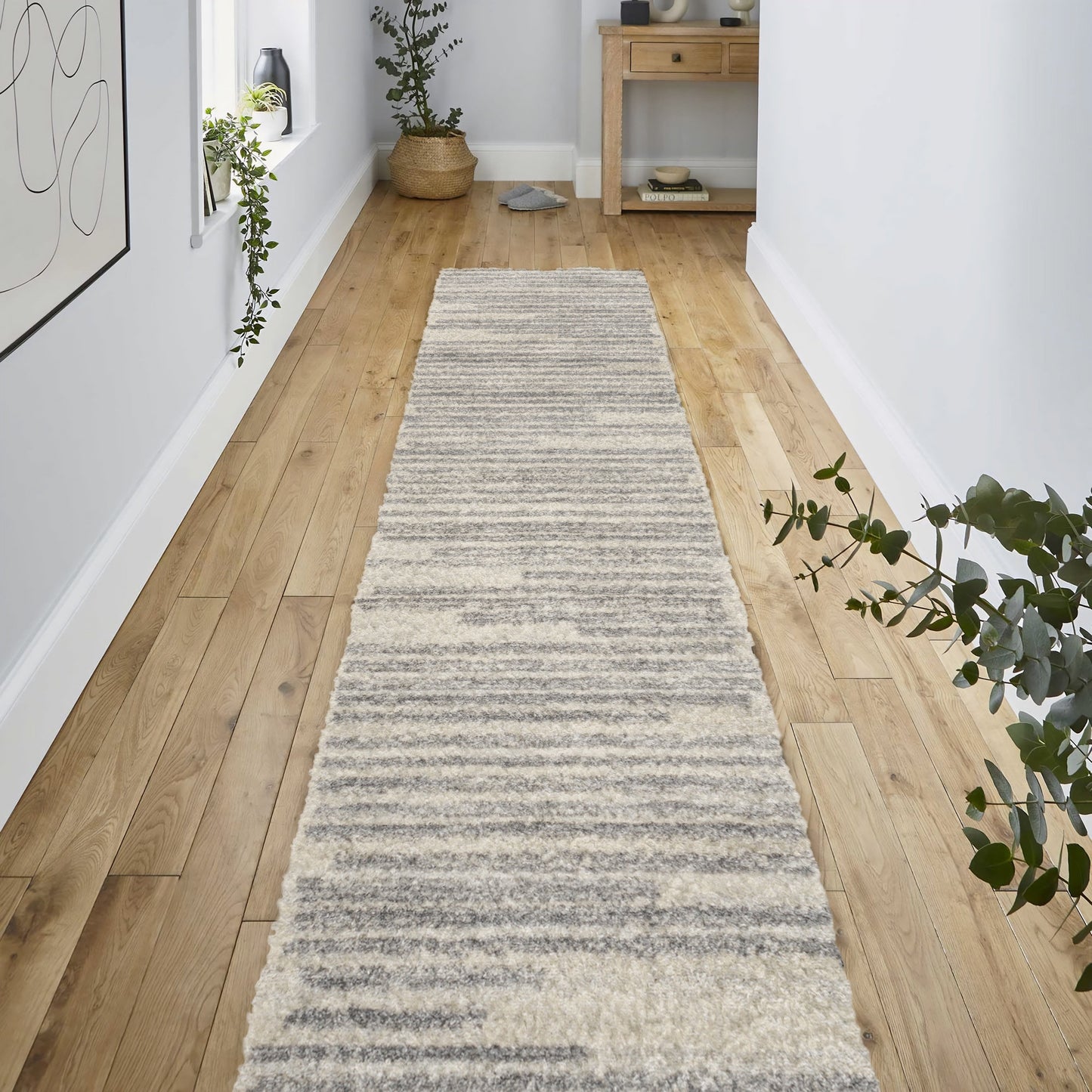JONATHAN Y Aksil Modern Berber Stripe Area Rug