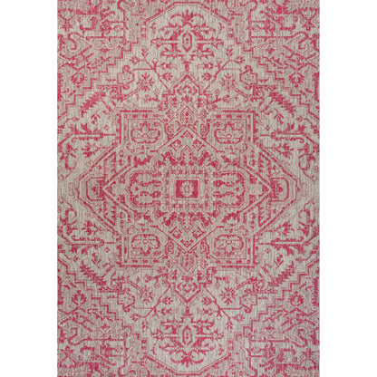 JONATHAN Y Charleston Medallion Indoor/Outdoor Area Rug