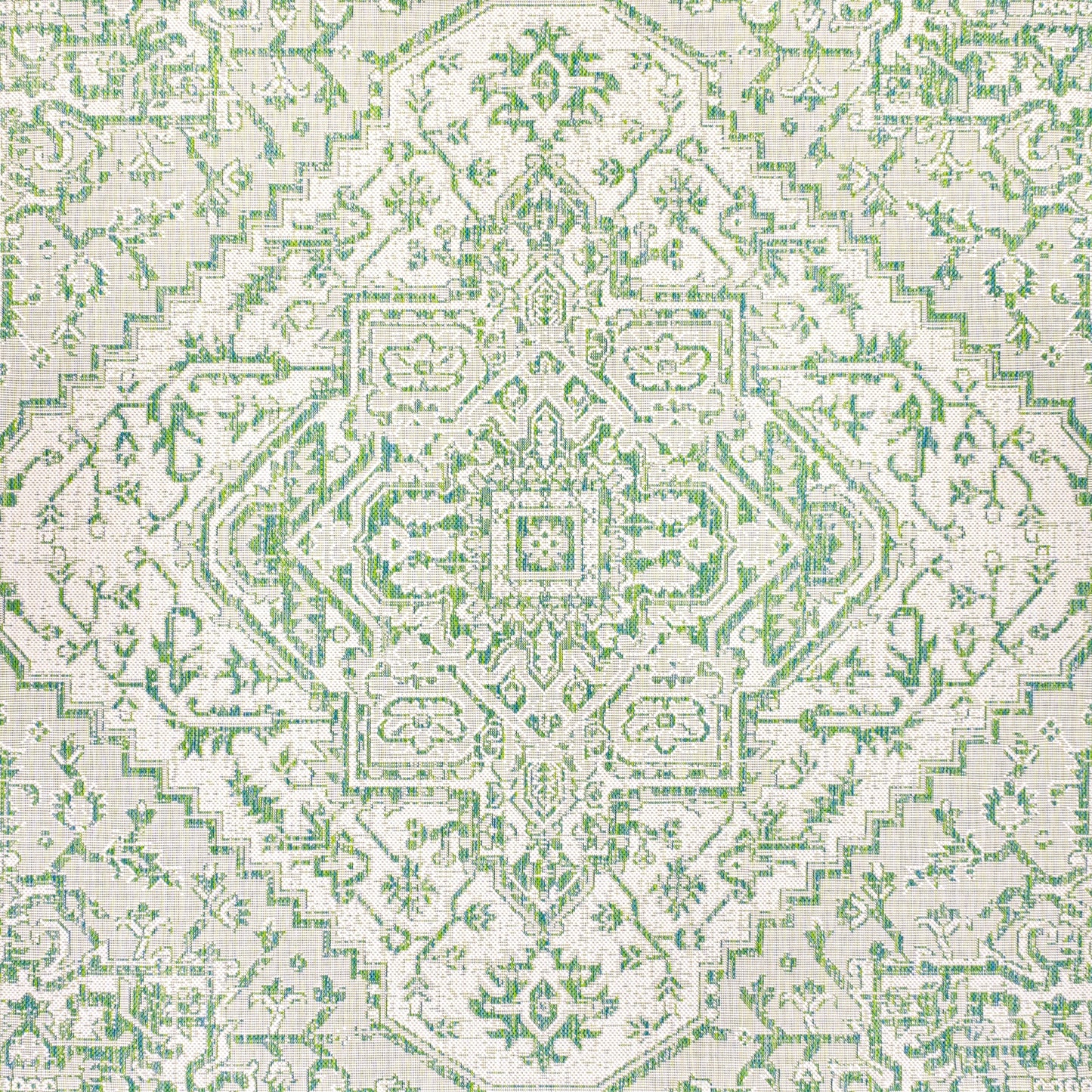 JONATHAN Y Charleston Medallion Indoor/Outdoor Area Rug
