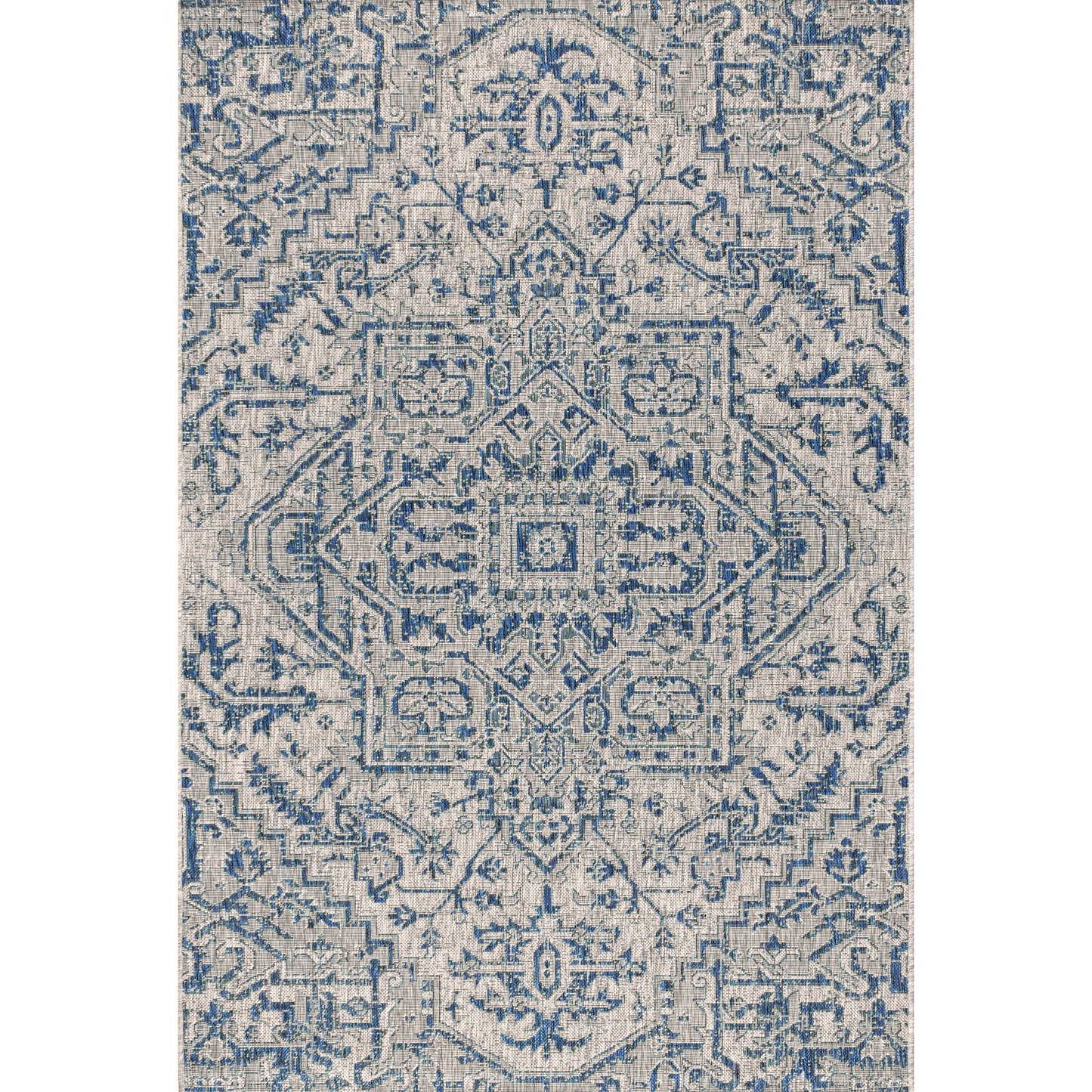 JONATHAN Y Charleston Medallion Indoor/Outdoor Area Rug