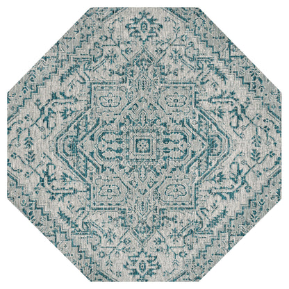 JONATHAN Y Charleston Medallion Indoor/Outdoor Area Rug