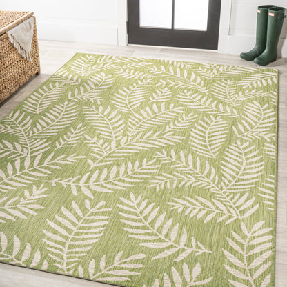 JONATHAN Y Galon Palm Frond Indoor/Outdoor Area Rug