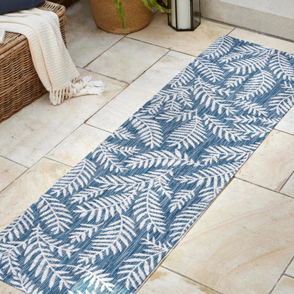 JONATHAN Y Galon Palm Frond Indoor/Outdoor Area Rug