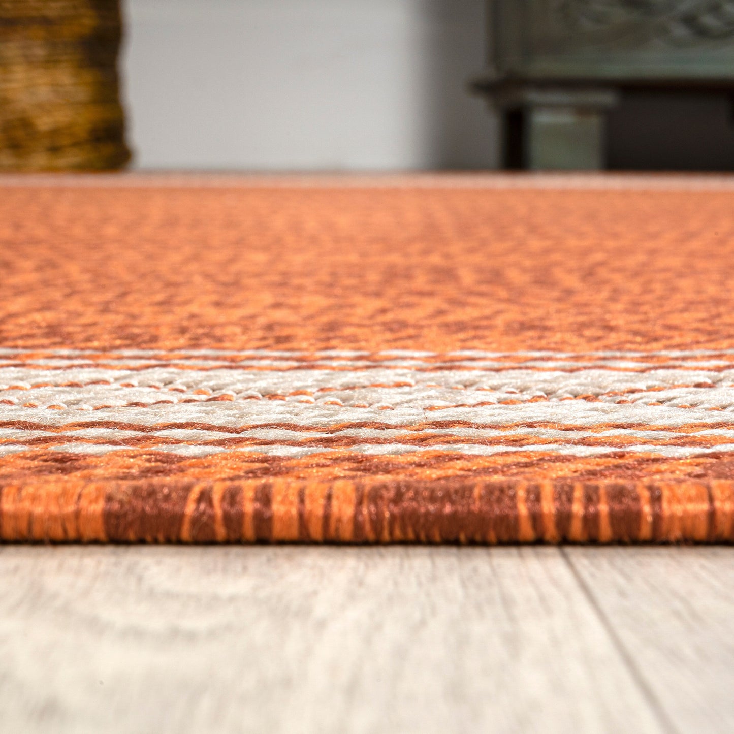 JONATHAN Y Havana Classic Diamond Border Indoor/Outdoor Area Rug