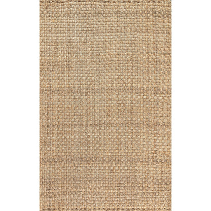 JONATHAN Y Hiro Hand Woven Boucle Chunky Jute Area Rug