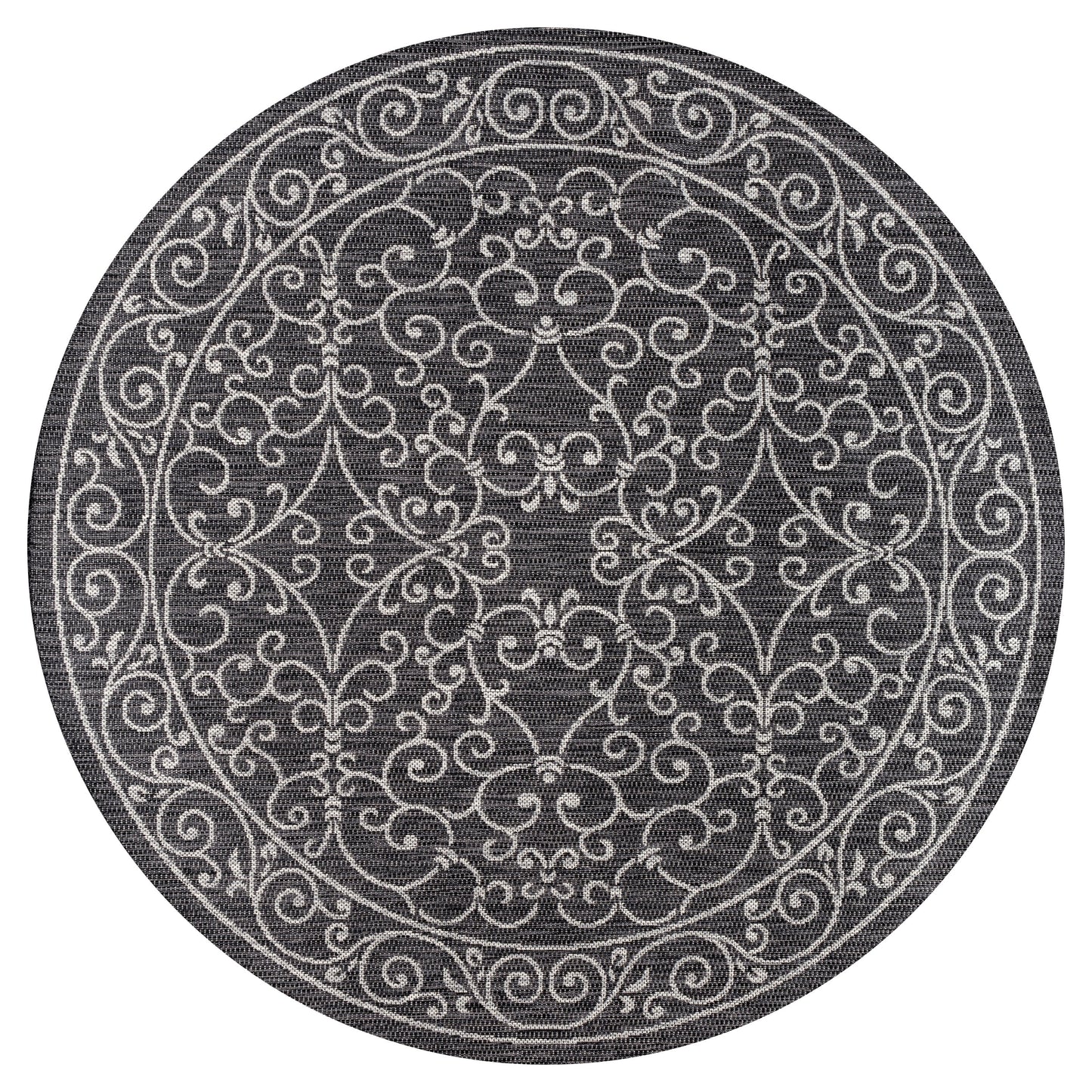 JONATHAN Y Filigree Textured Weave Indoor/Outdoor Area Rug