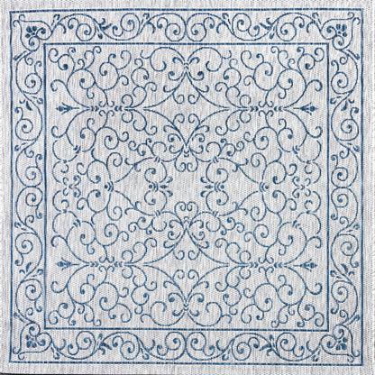 JONATHAN Y Filigree Textured Weave Indoor/Outdoor Area Rug