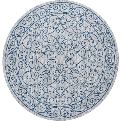 JONATHAN Y Filigree Textured Weave Indoor/Outdoor Area Rug