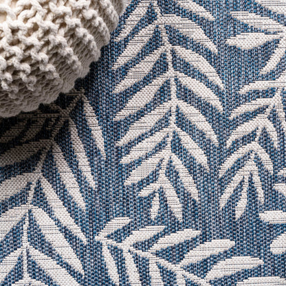 JONATHAN Y Galon Palm Frond Indoor/Outdoor Area Rug