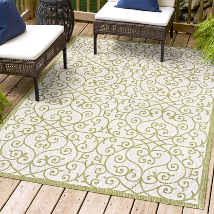 JONATHAN Y Ourika Textured Weave Indoor/Outdoor Area Rug