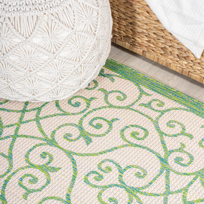 JONATHAN Y Ourika Textured Weave Indoor/Outdoor Area Rug