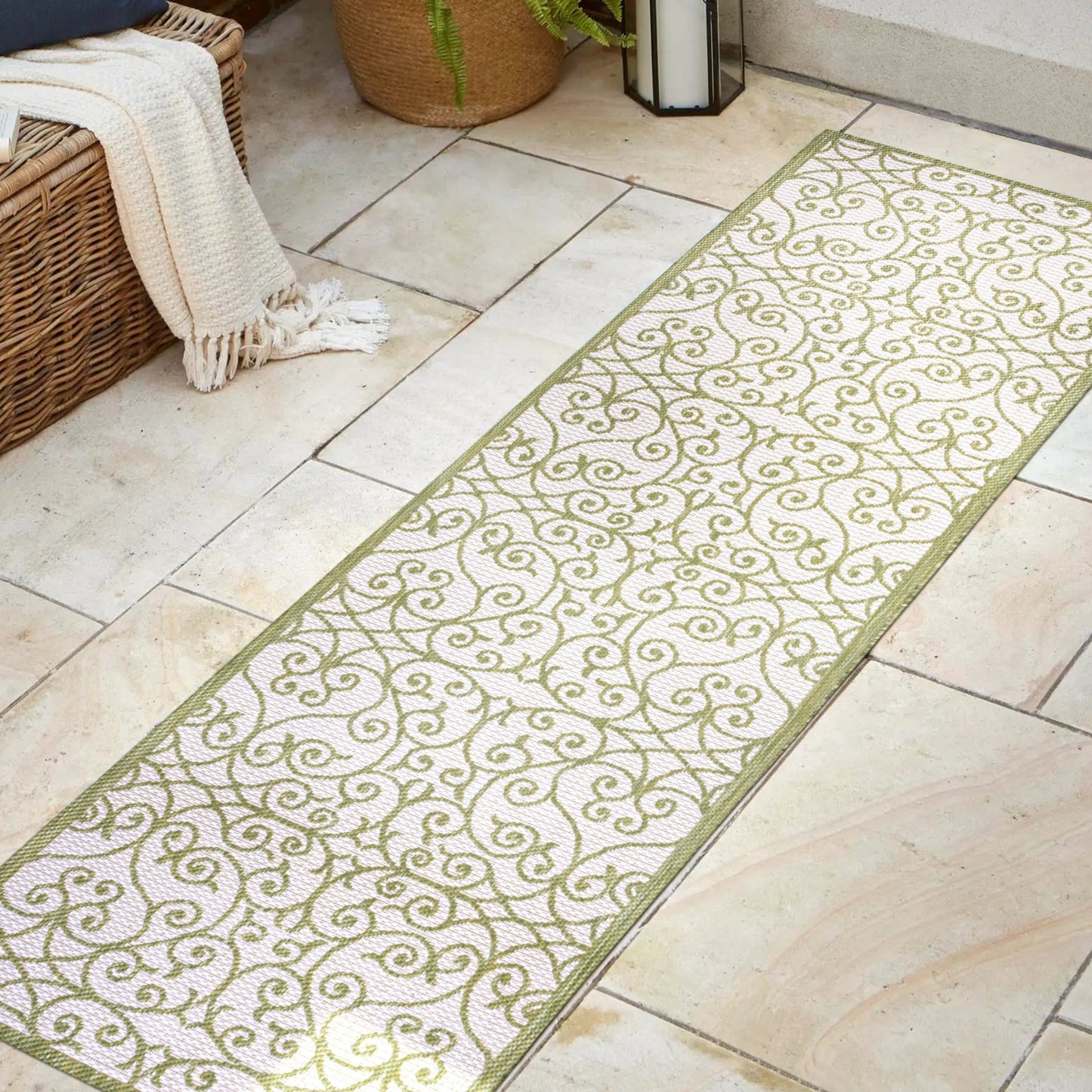 JONATHAN Y Ourika Textured Weave Indoor/Outdoor Area Rug