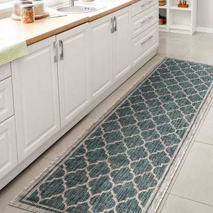 JONATHAN Y Zinnia Textured Weave Indoor/Outdoor Area Rug