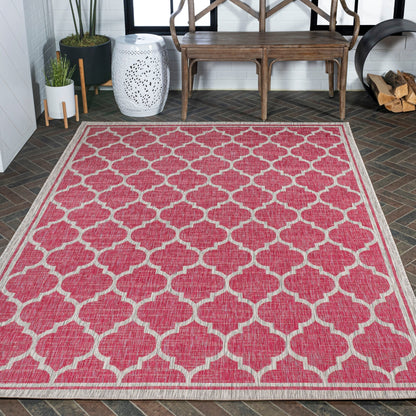 JONATHAN Y Zinnia Textured Weave Indoor/Outdoor Area Rug