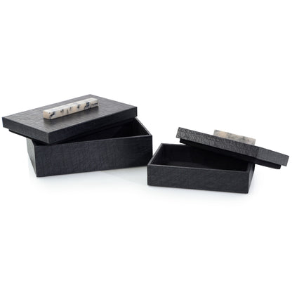 A Set of Two Midnight Boxes | John-Richard - JRA-14534S2