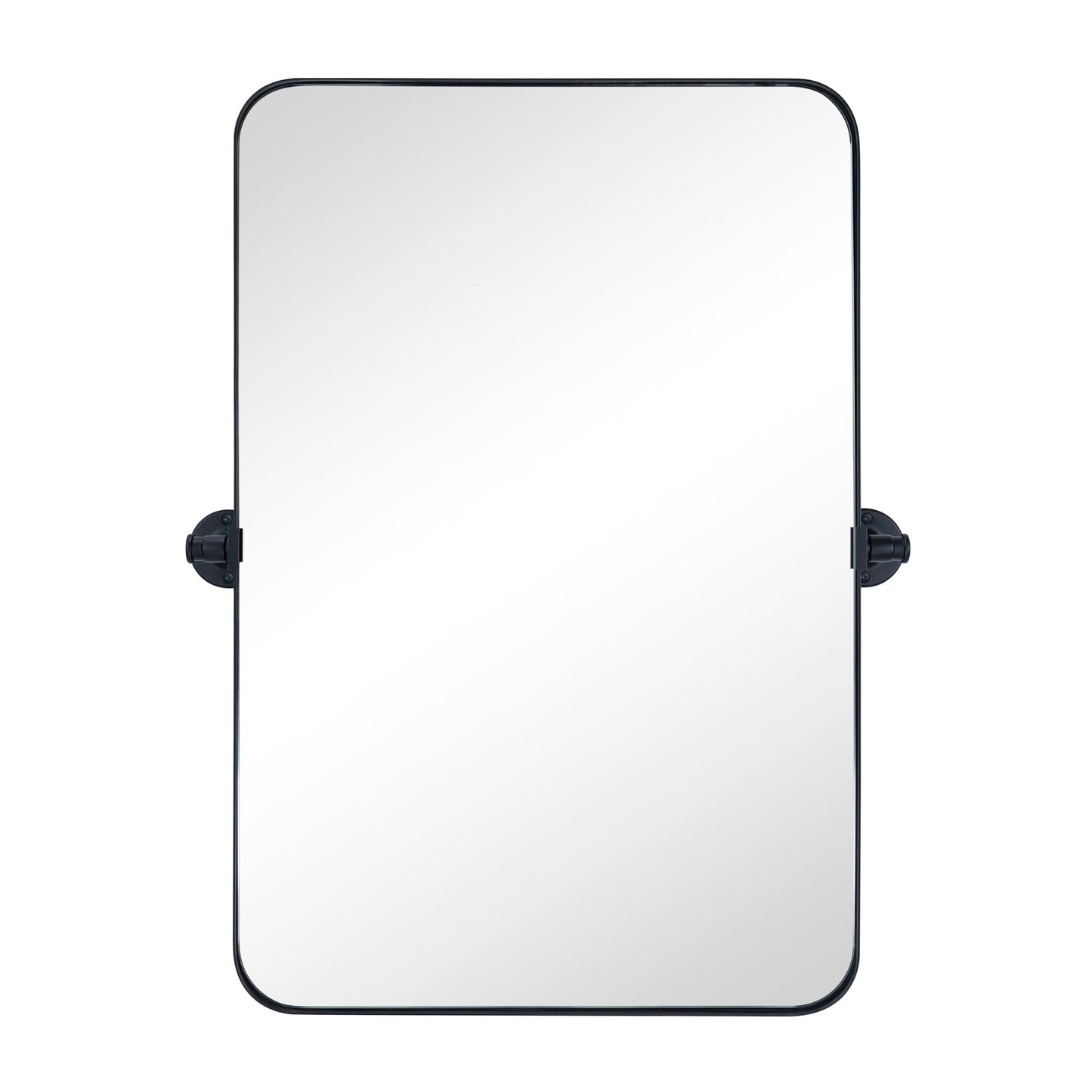 TEHOME Jonathan Rectangle Pivot Tilt Metal Wall Mirror