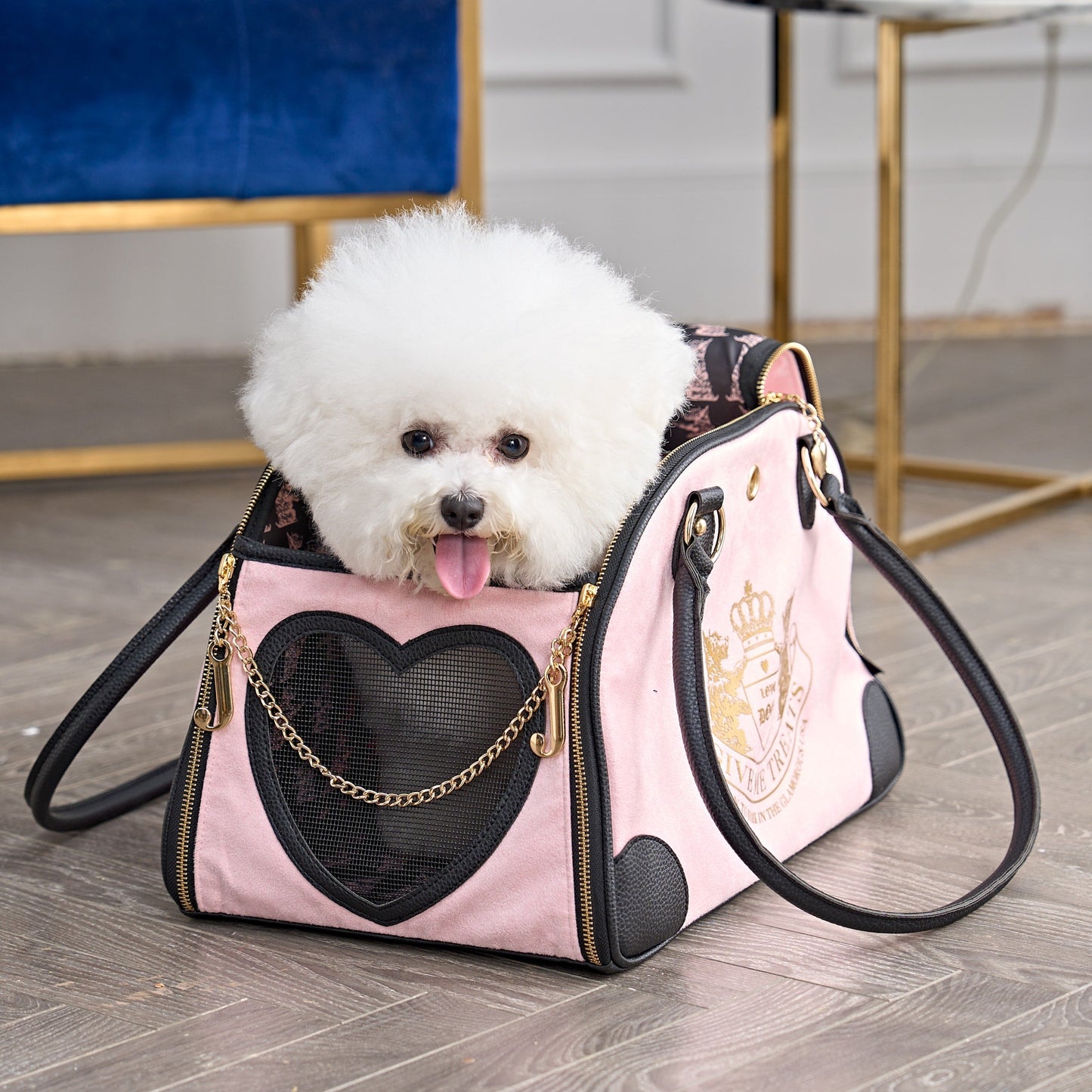 Juicy Couture Give Me Treats Pet Carrier - Stylish Travel Bag