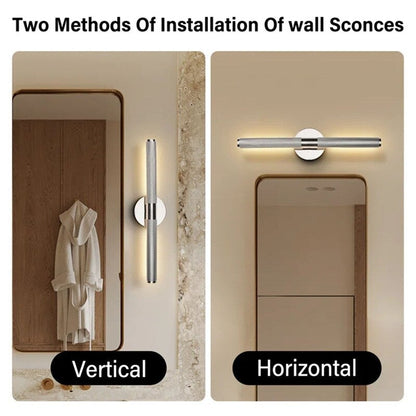 KAYLA Modern Wall Sconces, Brass Wall Mounted Lights, Bathroom Wall Picture Light for Living Room, Indoor Sconce Lighting - N/A