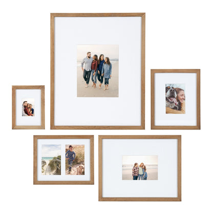 Kate and Laurel Gallery Wall Matted Picture Frame Set