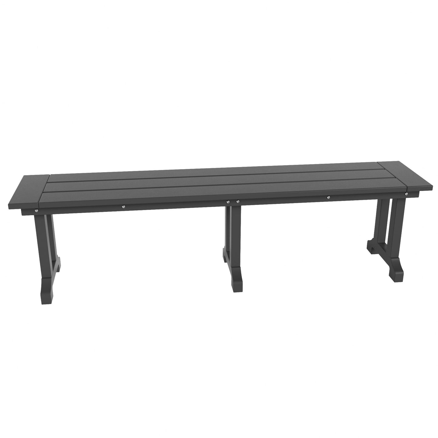 Polytrends Laguna Hdpe All Weather Outdoor Patio 65 Bench