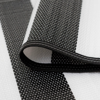 Lalune Beach Stripe Indoor Outdoor Area Rug