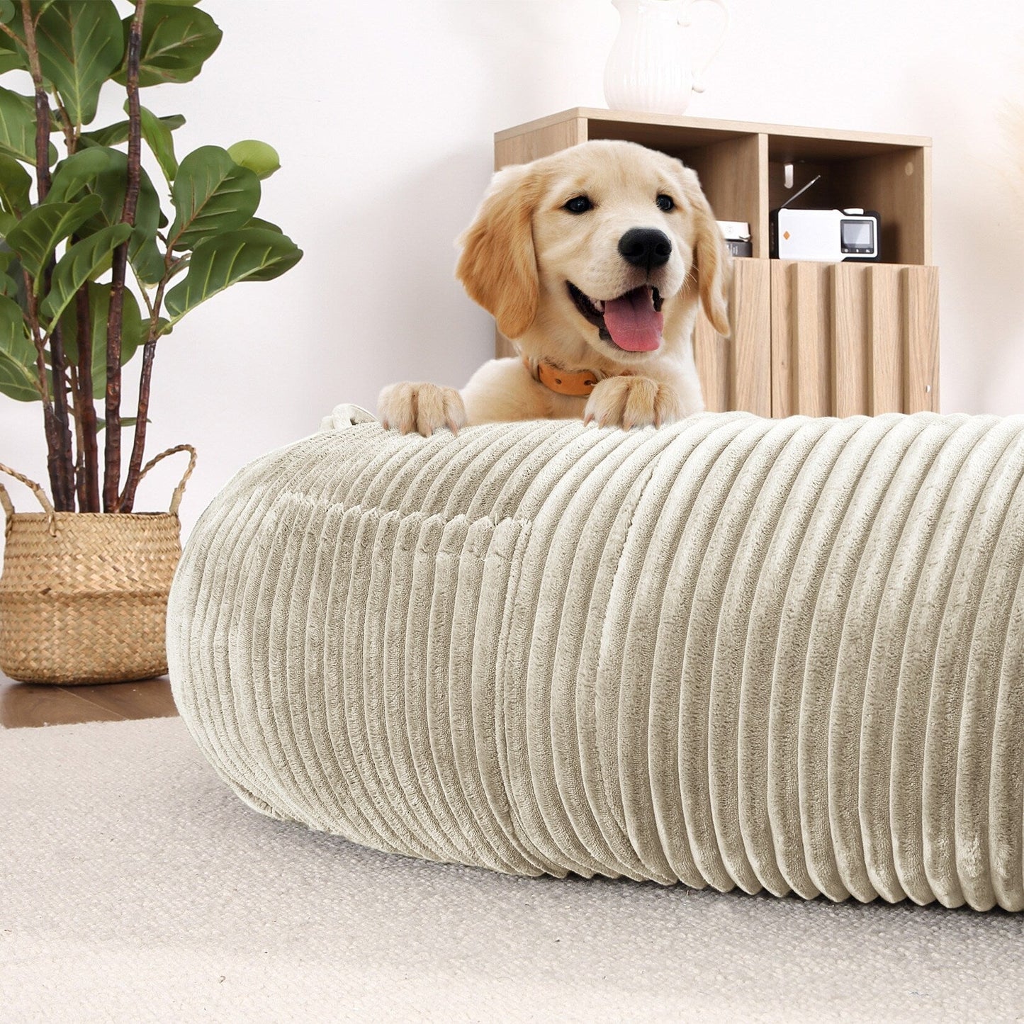 Giant Dog Bed for Humans 71x48x14 Large Dog Bed for People Adults, Washable Napping Dog Bed