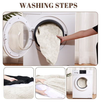 Giant Dog Bed for Humans 71x48x14 Large Dog Bed for People Adults, Washable Napping Dog Bed