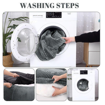 Giant Dog Bed for Humans 71x48x14 Large Dog Bed for People Adults, Washable Napping Dog Bed