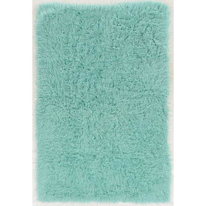 Linon Flokati Wool Thick Area Rug