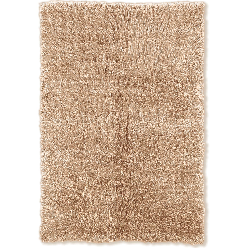 Linon Flokati Wool Thick Area Rug