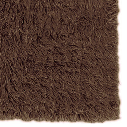 Linon Flokati Wool Thick Area Rug