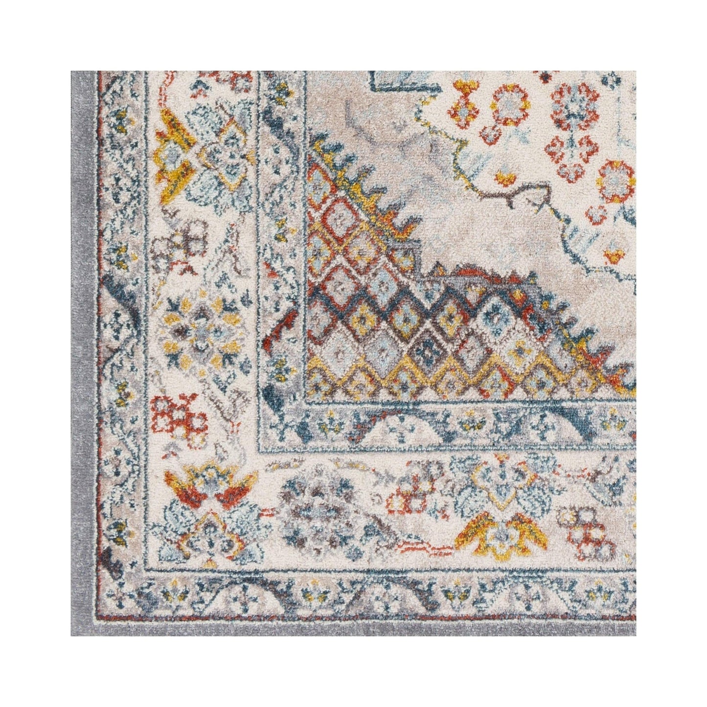 Livabliss Ankara Updated Traditional Medallion Area Rug