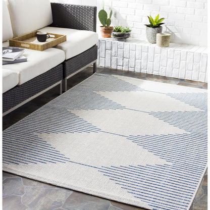 Livabliss Eagean Bohemian Diamond Outdoor Area Rug