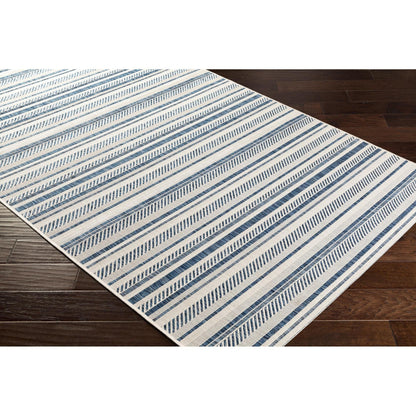 Livabliss Eagean Bohemian Stripe Outdoor Area Rug