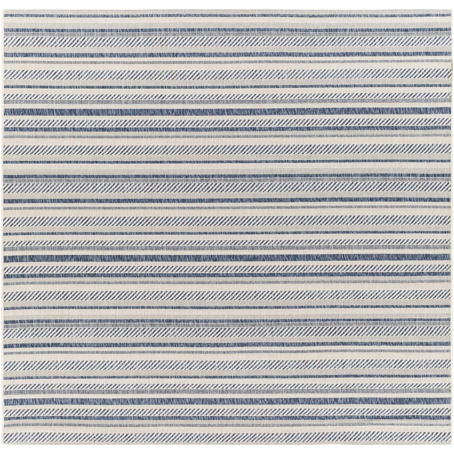 Livabliss Eagean Bohemian Stripe Outdoor Area Rug