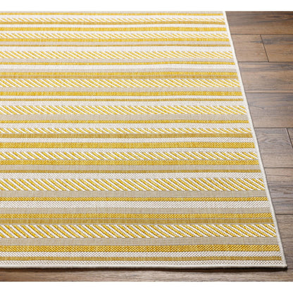 Livabliss Eagean Bohemian Stripe Outdoor Area Rug