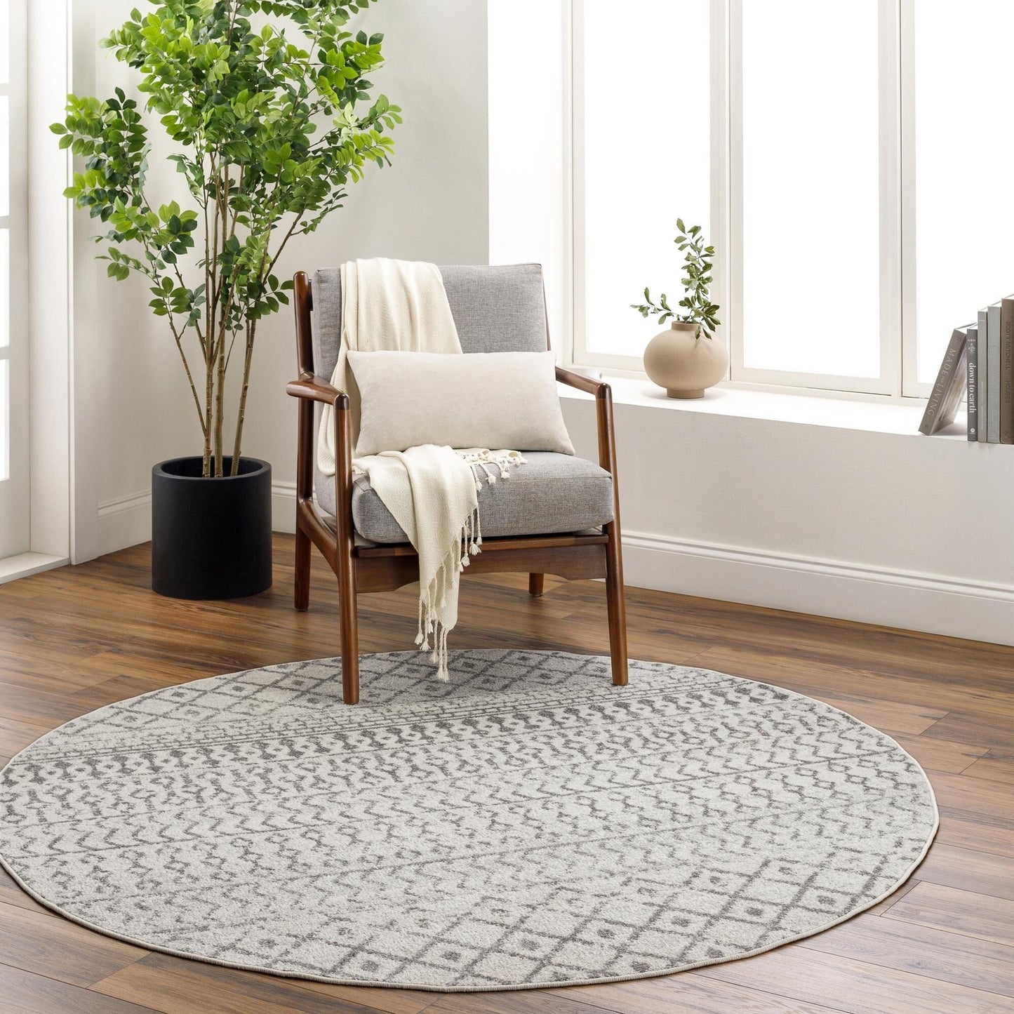 Livabliss Elaziz Moroccan Geometric Area Rug