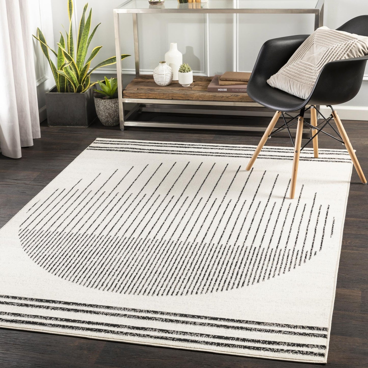 Livabliss Floransa Minimalist Ombre Area Rug